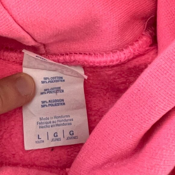 RARE US Open Tennis Girls Pink Hoodie – Youth Large – Pre-Owned Good Condition - Picture 5 of 7